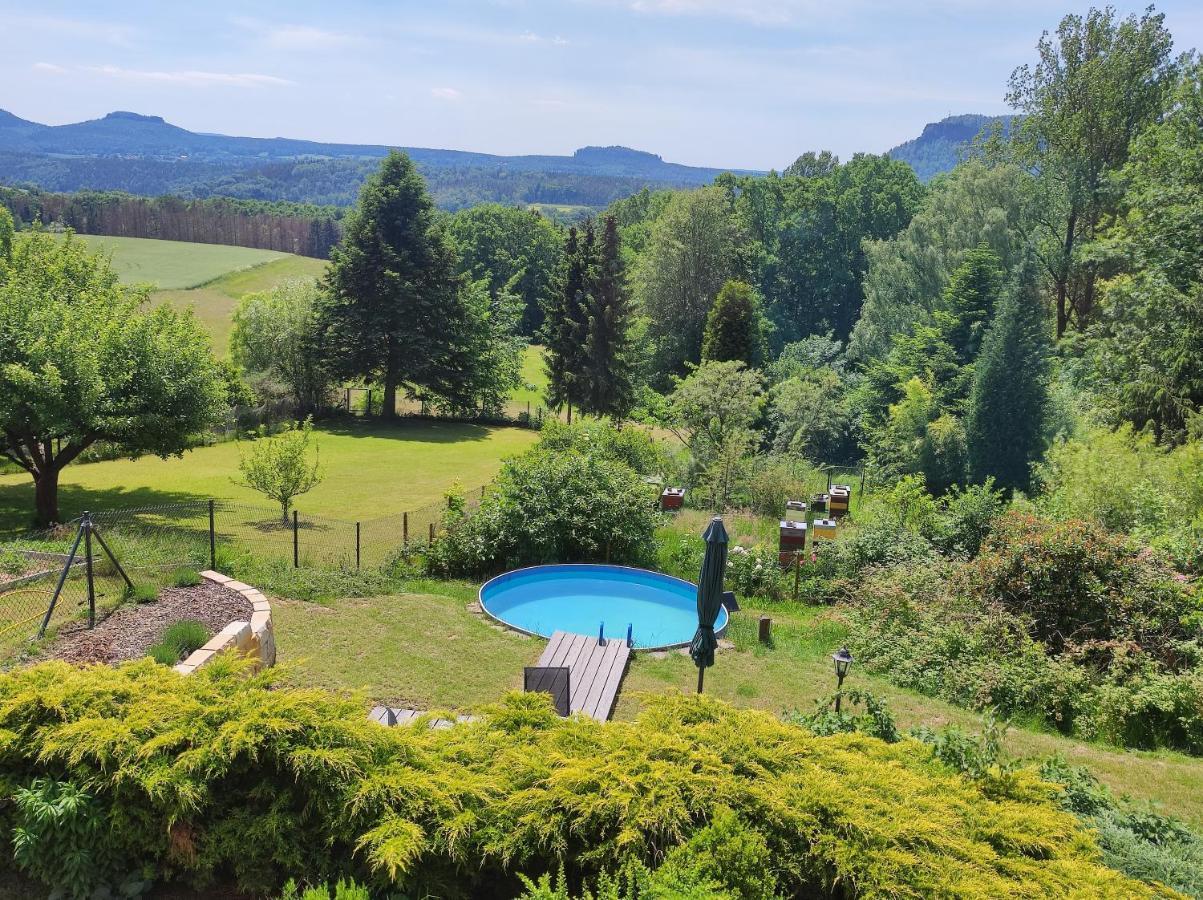 Ferienhaus Hering Neu Porschdorf Esterno foto